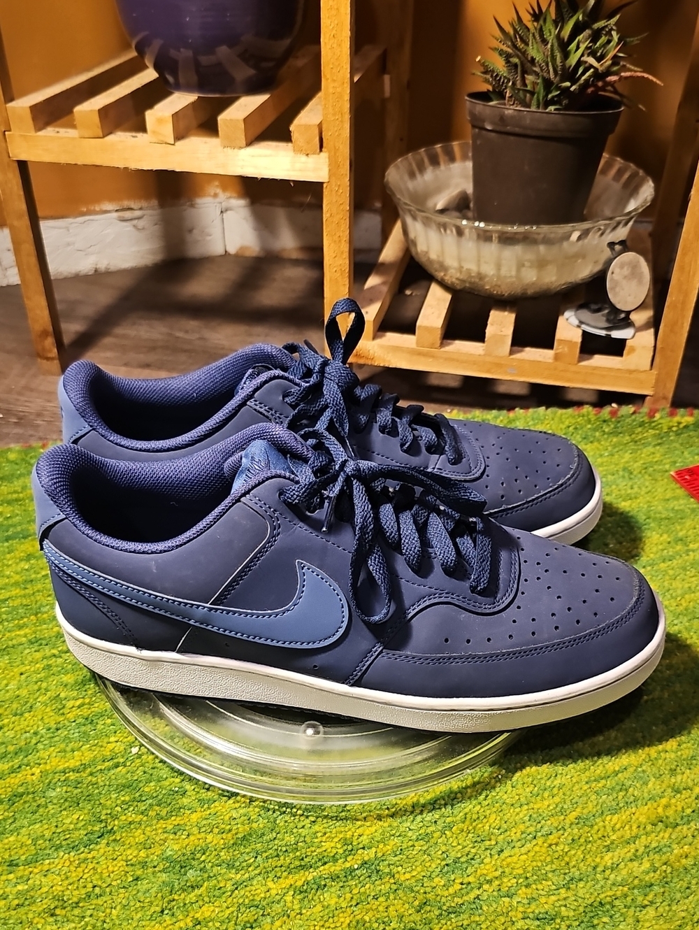 A1 Nwot Nike Navy Blue Court mens size 11